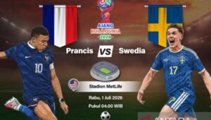 Prancis vs Swedia